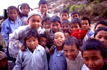 Khumbu Kids' Welcoming Committee