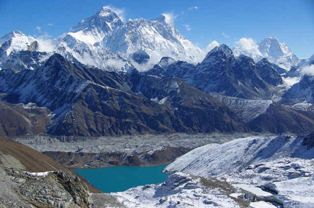 Everest, Lhotse and Makalu